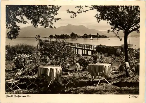 Gstadt am Chiemsee - Kaffee am See -78428