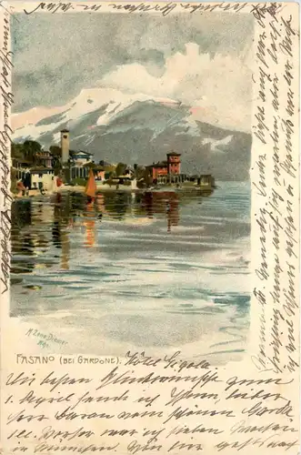 Fasano bei Gardone - Litho -78588