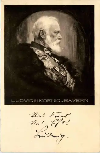 König Ludwig III von Bayern - Ganzsache -77444