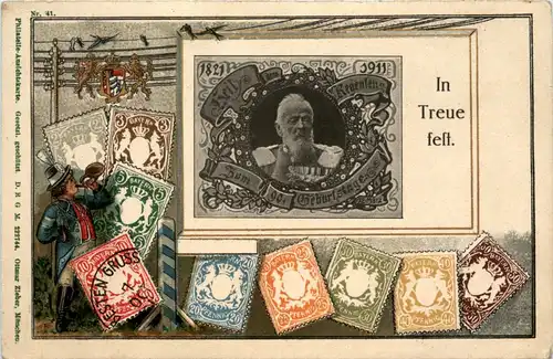 Bayern Briefmarken Ludwig III -78262