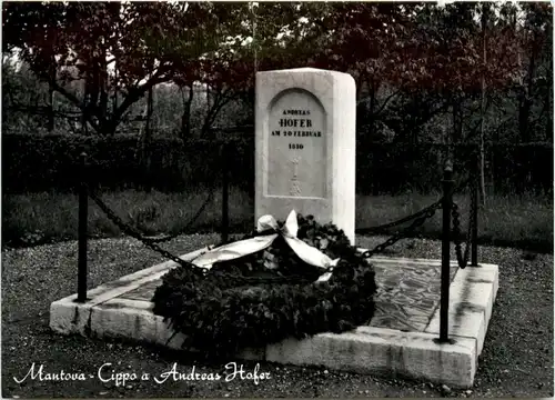 Mantova - Cippo a Andreas Hofer -77684