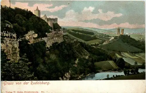Saaleck/Sachsen-Anhalt - Rudelsburg -330242