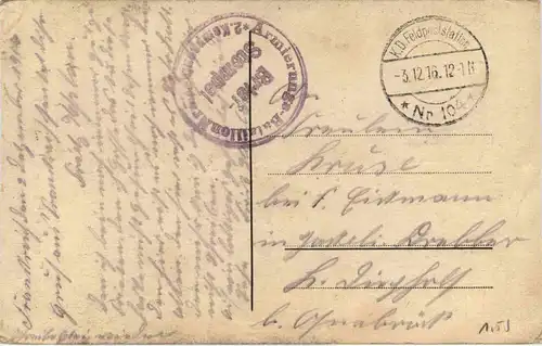 Stadtkirche von Longwy-Haut - Feldpost -79258