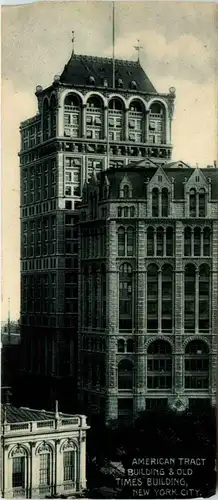New York - American Tract Building - Skyscraper postcard -78542