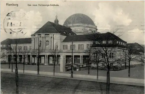 Hamburg - Das neue Vorlesungs-Gebäude -330364