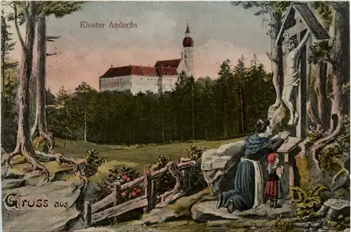 Gruss aus Kloster Andechs -78312