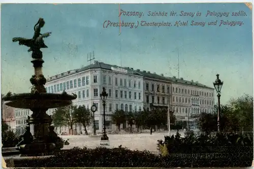 Przsony - Pressburg - Theaterplatz -78352