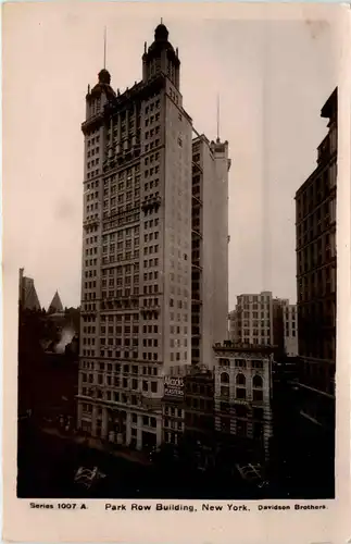 New York - Park Row Building -78532