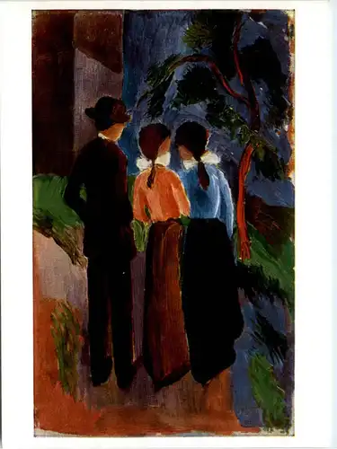 Künstlerkarte August Macke -78160