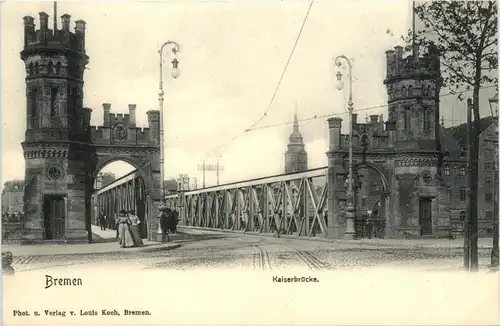 Bremen, Kaiserbrücke -357392