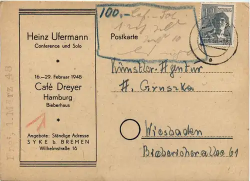 Heinz Ufermann - Hamburg 1948 -77960