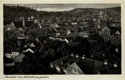 Arnstadt/Thür. - vom Neideckturm gesehen -330676