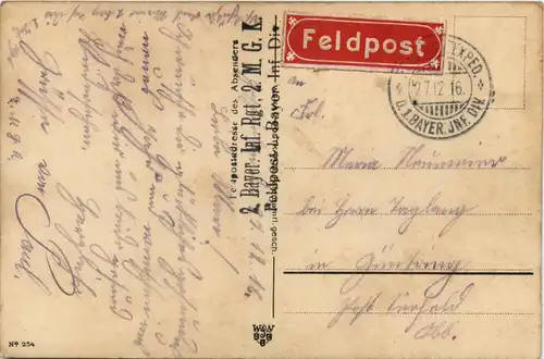 Neuhjahr - Feldpost -78872