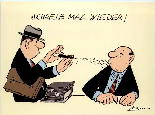 Loriot - Schreib mal wieder -78972
