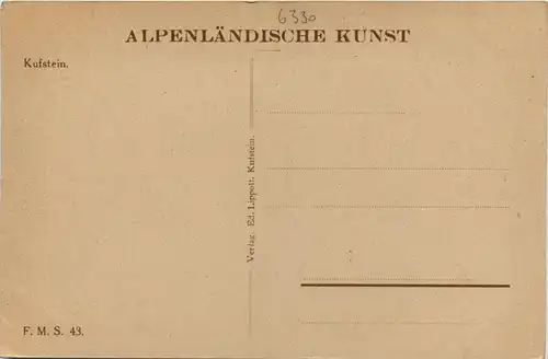 Kufstein, Kaisergebirge und Umgebung/Tirol - -330958