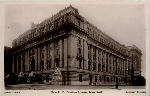 New York - New US Custom House -78536