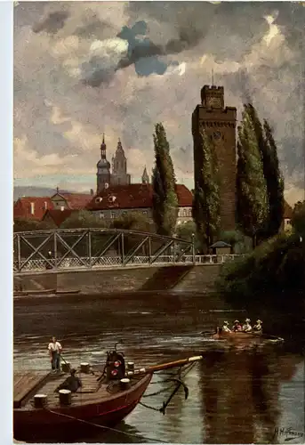 Heilbronn - Partie am Neckar - H. Hoffmann -79252