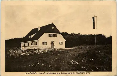 Ingolstadt Naturfreundehaus am Galgenberg im Wellheimertal -78036