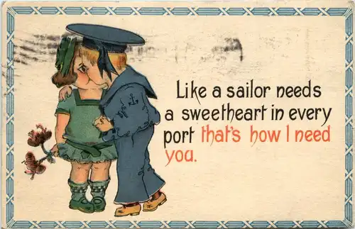 Like a sailor needs a sweetheart -79352
