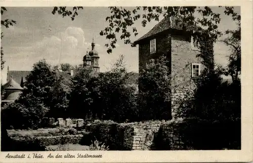 Arnstadt/Thür. - An der alten Stadtmauer -331456