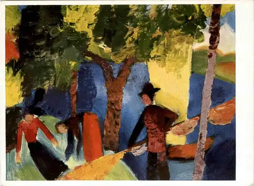 Künstlerkarte August Macke -78154