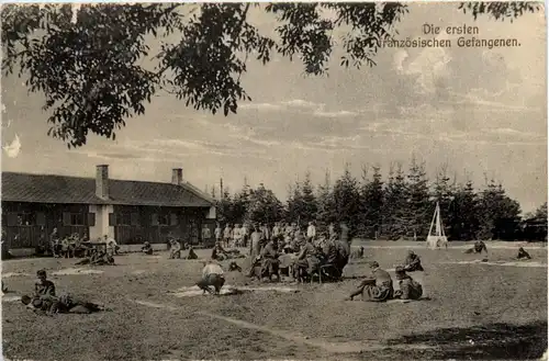 Lager-Lechfeld, die ersten französischen Gefangenen -358092