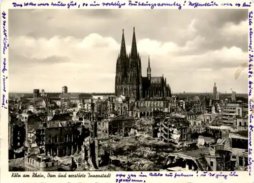 Köln - zerstörte Innenstadt -77120