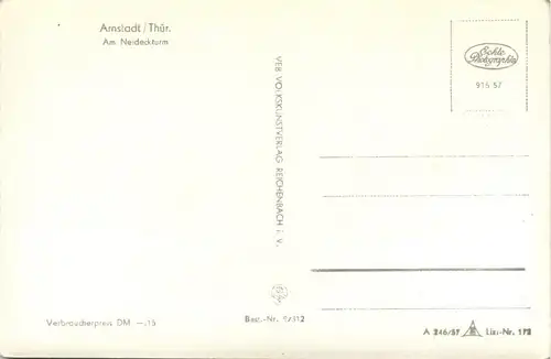 Arnstadt/Thüri. - Am Neideckturm -331682