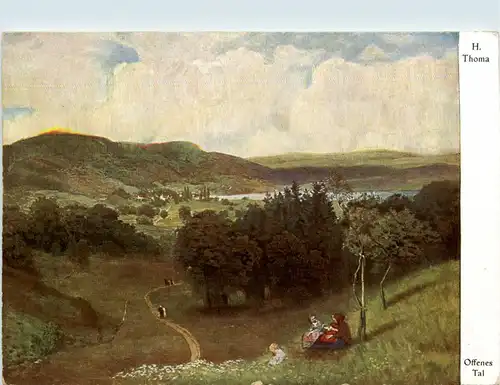 Künstlerkarte Hans Thoma -79136