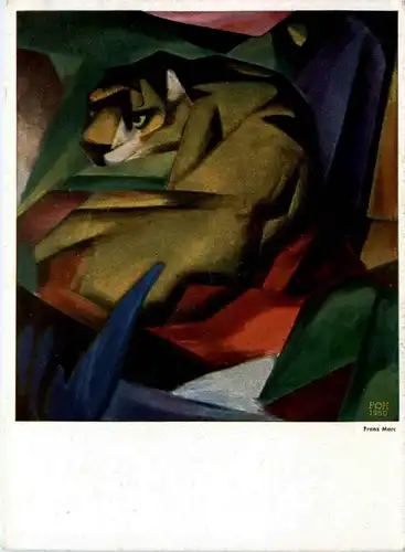 Künstlerkarte Franz Marc -78454