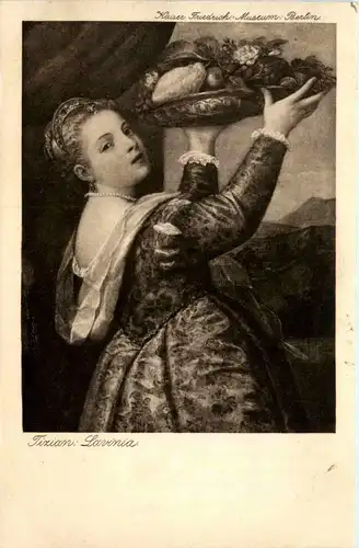 Tizian Lavinia - Künstlerkarte -79400