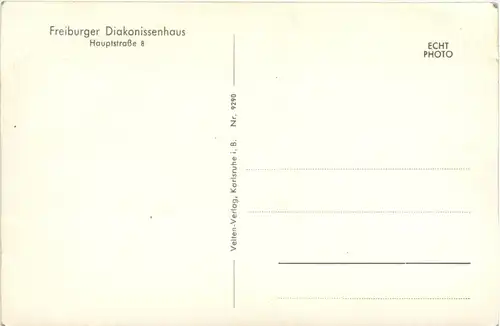 Freiburg i.Br., Diakonissenhaus, Hauptstrasse 8 -358546