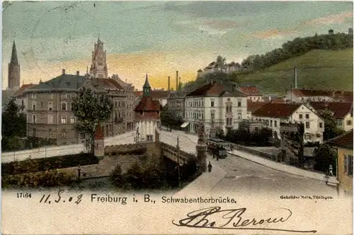 Freiburg i.Br., Schwabentorbrücke -358444