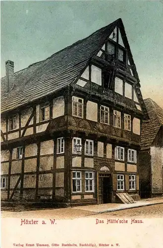 Höxter a.W., Das Hüttesche Haus -357494