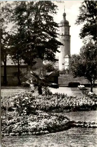 Arnstadt/Thür. - Schlossgarten mit Neideckturm -332238