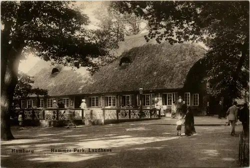 Hamburg - Hammer Park, Landhaus -332394