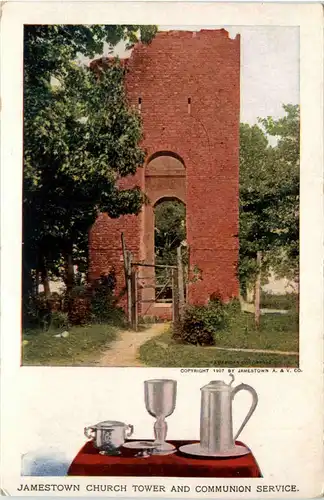 Jamestown Church Tower -79334