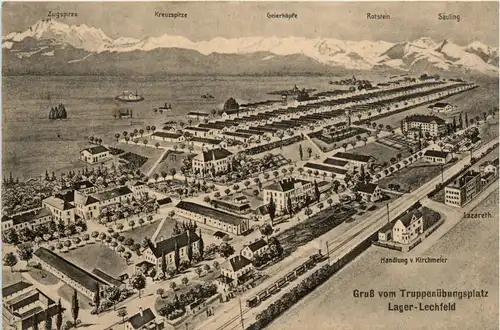 Lager Lechfeld, Gruss vom Truppenübungsplatz -357870