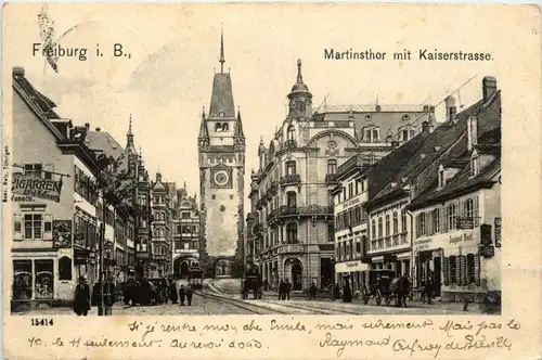 Freiburg i.Br., Martinstor mit kaiserstrasse -358530