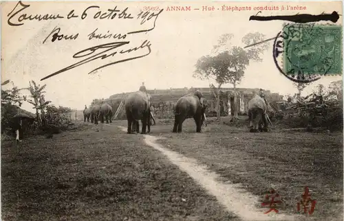 Annam - Hue Elephants -79626