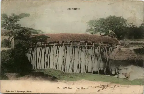 Tonkin - Sontag - Pont Couvert -79846