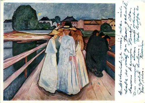 Künstlerkarte Eduard Munch -78570