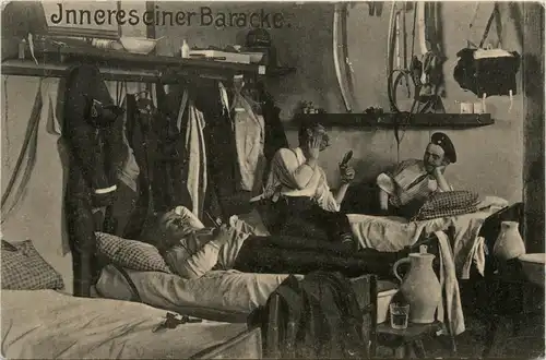 Lager Lechfeld, Inneres einer Baracke -358822