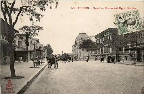 Tonkin - Hanoi - Boulevard Henri Riviere -79876