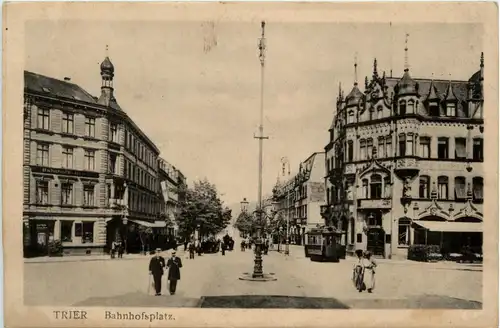 Trier, Bahnhofsplatz -357578