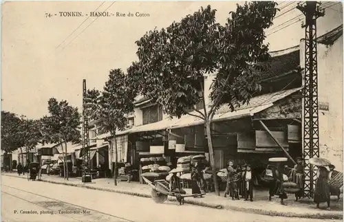 Tonkin - Hanoi - Rue du Cotonse -80086