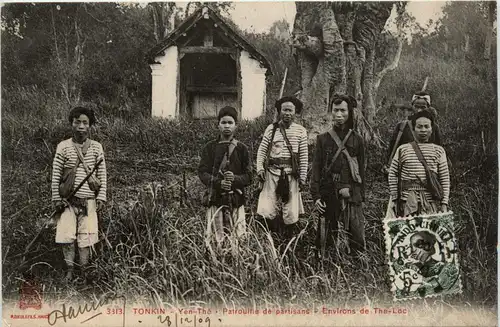 Tonkin - Yen-The - Patrouille de partisans -80146
