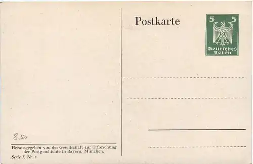 Postbote - Ganzsache -78930