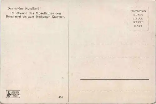 Gruss von der Mosel, Moselverlauf -357788