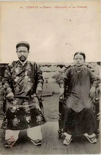 Tonkin - Hanoi - Mandarin et sea Femmees -80156